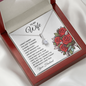 To My Wife | I Married your Because | Alluring Beauty Necklace