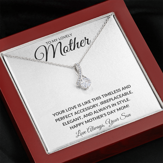 To My Lovely Mother | Alluring Beauty Necklace