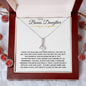 To My Bonus Daughter | Alluring Beauty Necklace