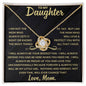 To My Daughter | Love Knot Necklace from Mom