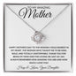 To My Amazing Mother | Mother's Day Love Knot Necklace