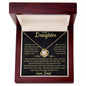 To My Daughter | Love Knot Necklace from Dad
