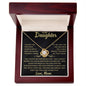 To My Daughter | Love Knot Necklace from Mom