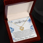 To My Beautiful Bride Love Knot Necklace