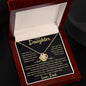 To My Daughter | Love Knot Necklace from Dad