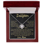 To My Daughter | Love Knot Necklace from Mom