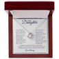 To My Daughter | Love Knot Necklace