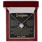 To My Daughter | Love Knot Necklace from Dad