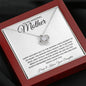 To My Amazing Mother | Mother's Day Love Knot Necklace