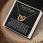 To My Bonus Daughter | Just How Special You are Interlocking Hearts Necklace