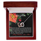To My Daughter | I am Forever Thankful Interlocking Hearts Necklace