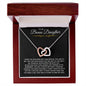 To My Bonus Daughter | Just How Special You are Interlocking Hearts Necklace