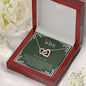 To My Wife | Interlocking Hearts necklace