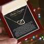 To My Bonus Daughter | Just How Special You are Interlocking Hearts Necklace