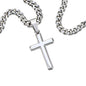 Cuban Chain Cross Necklace
