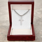 Cuban Chain Cross Necklace
