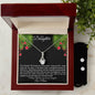 To My Daughter | Alluring Beauty Necklace & Earring Set