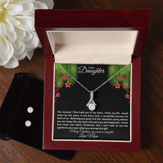 To My Daughter | Alluring Beauty Necklace & Earring Set