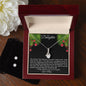 To My Daughter | Alluring Beauty Necklace & Earring Set