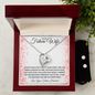 To My Future Wife | Forever Love Necklace Set | Hold Me Close in Your Heart