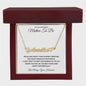To An Amazing Mother-To-Be | Heart Name Necklace