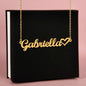 Custom Made Name Necklace with Heart