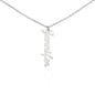 Custom Made Vertical Name Necklace