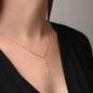 Custom Made Vertical Name Necklace