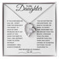 To My Daughter | If you Ever Need Me Forever Love Necklace