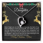To My Daughter | Never Forget Love Necklace