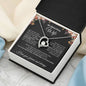 To My Beautiful Wife | Forever Love Necklace