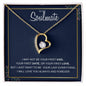 To My Soulmate | I Love You Always & Forever Love Necklace
