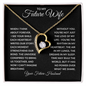To My Future Wife | Forever Love Neckace | Each Heartbeat Writes Our Story