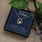 To My Soulmate | I Love You Always & Forever Love Necklace