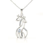 To My Daughter | Mother & Baby Giraffe Necklace