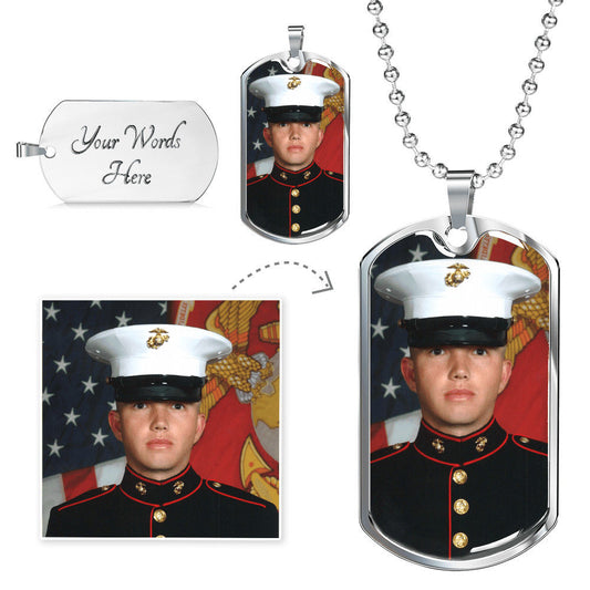 Buyer Upload Photo Necklace | Personalized Photo Necklace