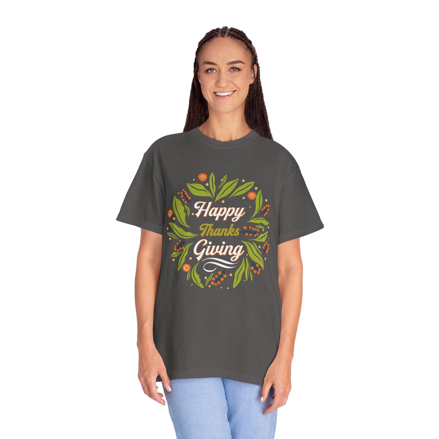 Happy Thanksgiving | Unisex Garment-Dyed T-shirt