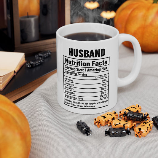 To My Husband | Ceramic Mug, (11oz, 15oz)