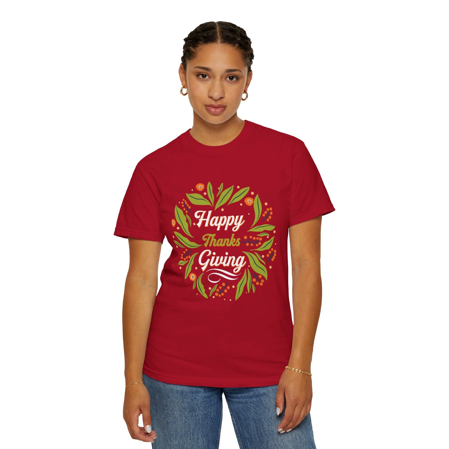 Happy Thanksgiving | Unisex Garment-Dyed T-shirt