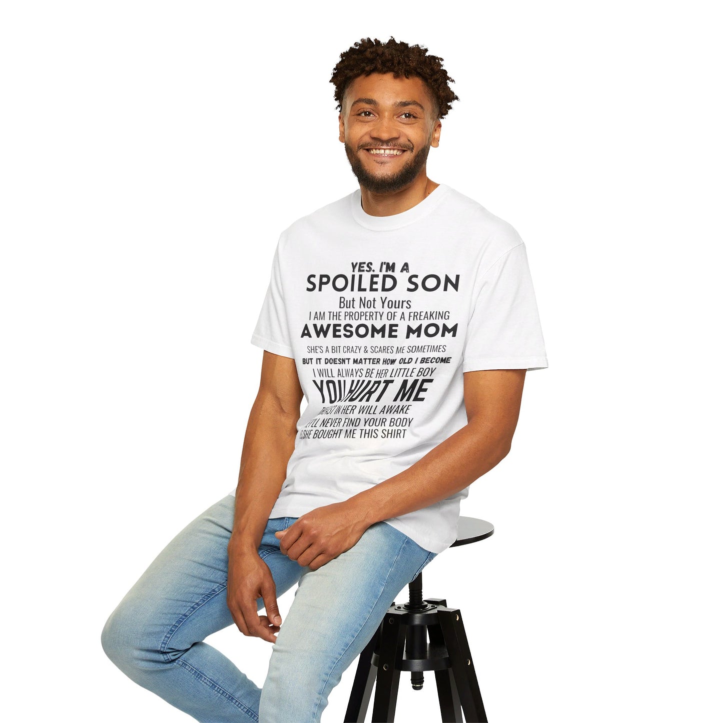 To My Son | Unisex Garment-Dyed T-shirt