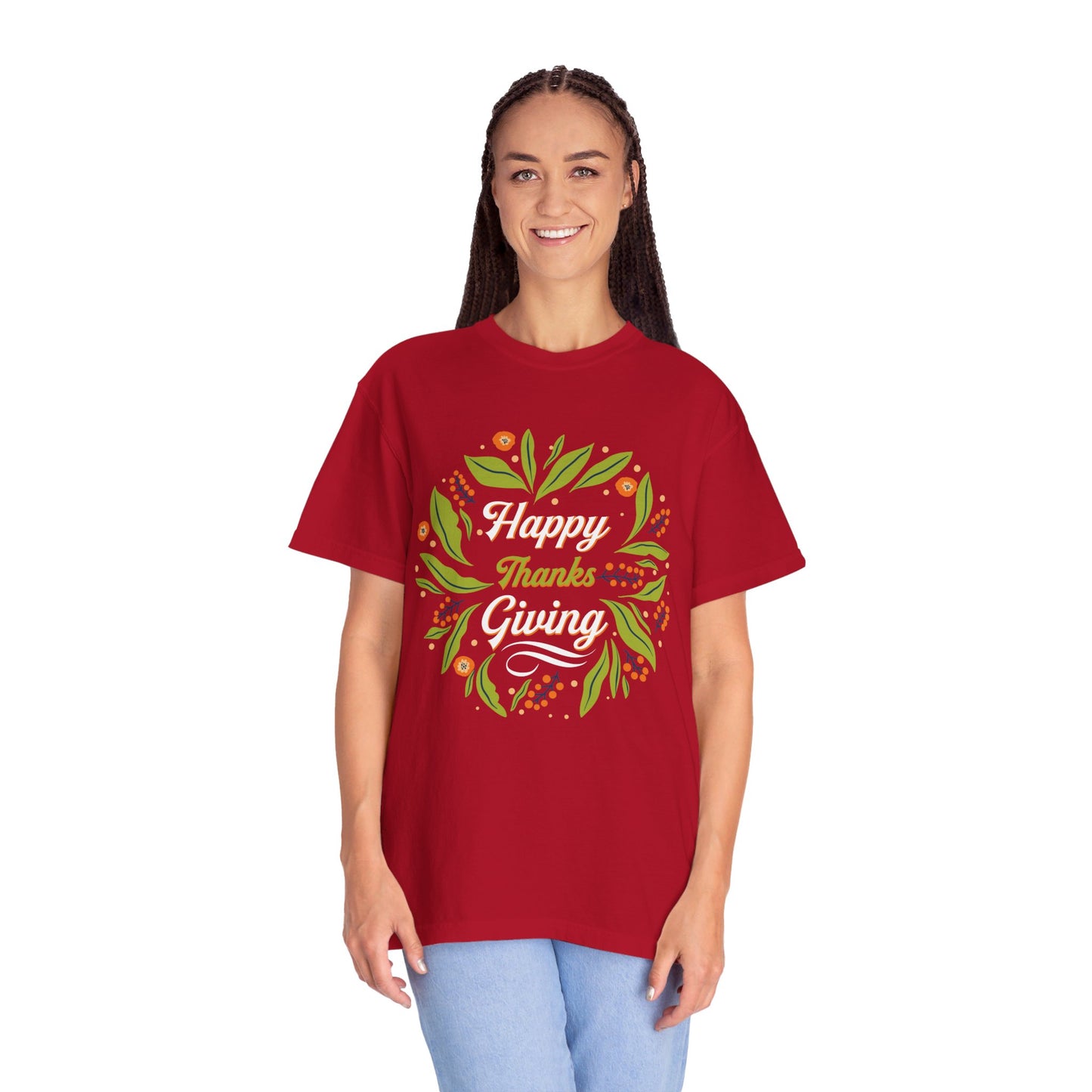 Happy Thanksgiving | Unisex Garment-Dyed T-shirt