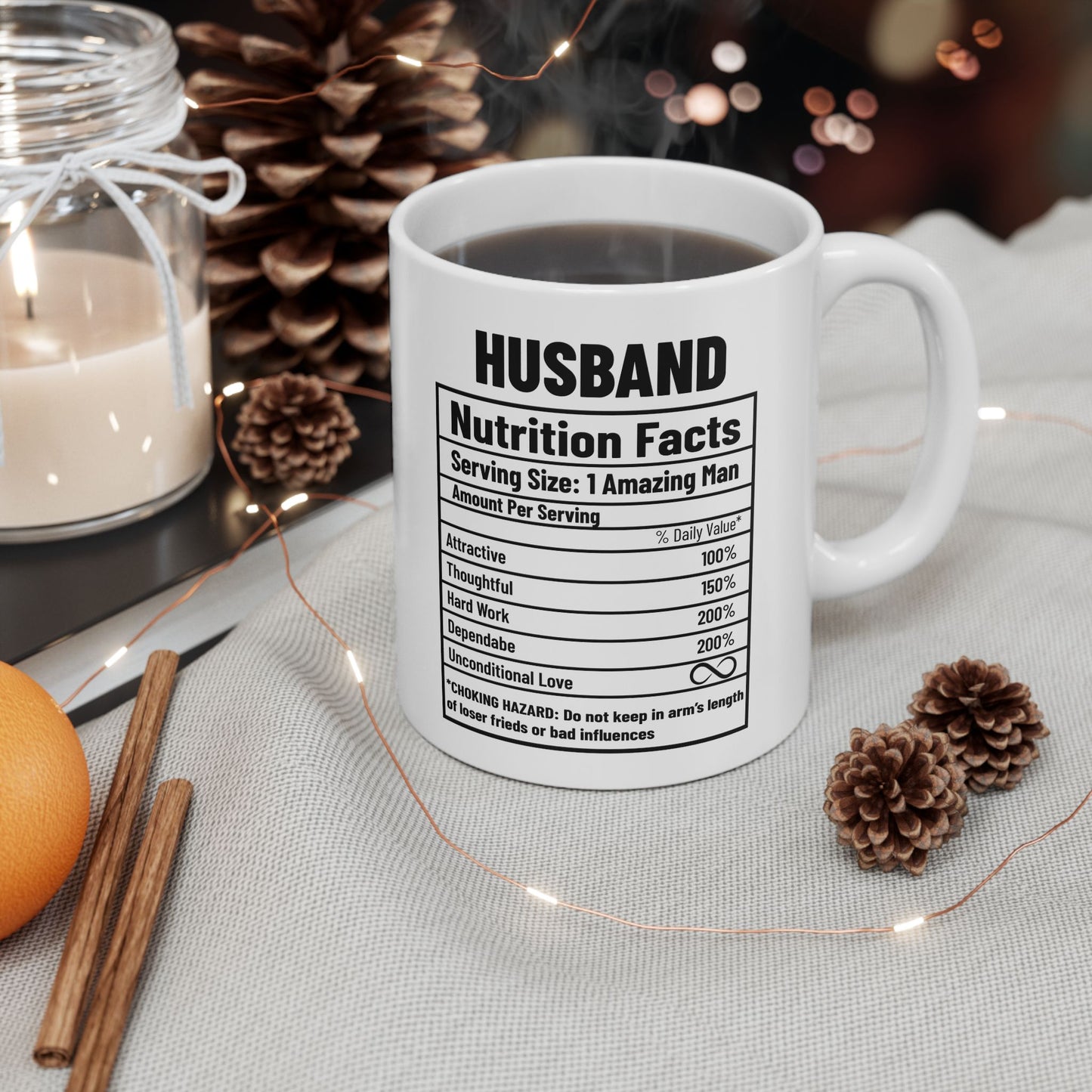 To My Husband | Ceramic Mug, (11oz, 15oz)