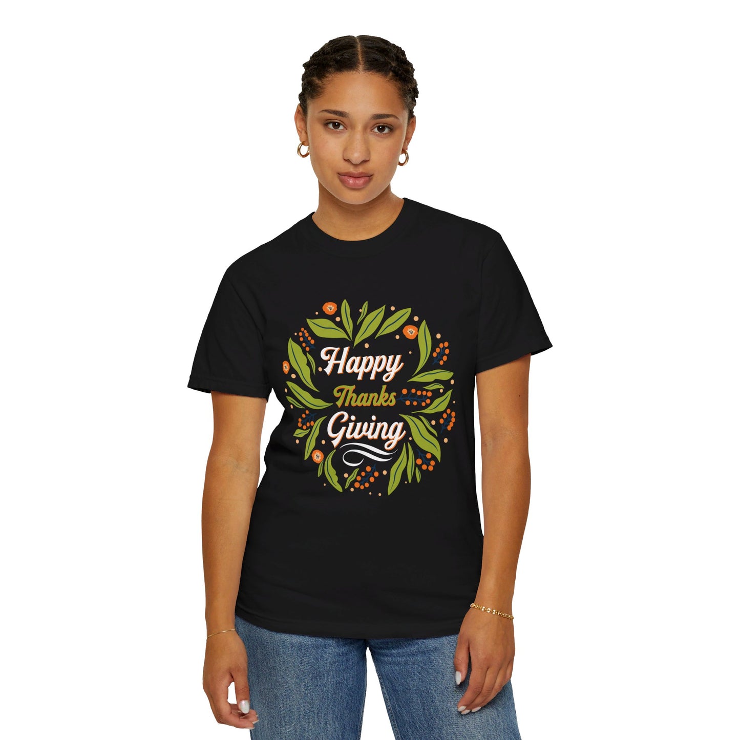 Happy Thanksgiving | Unisex Garment-Dyed T-shirt