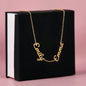 To Mom From Kids Custom Name Necklace