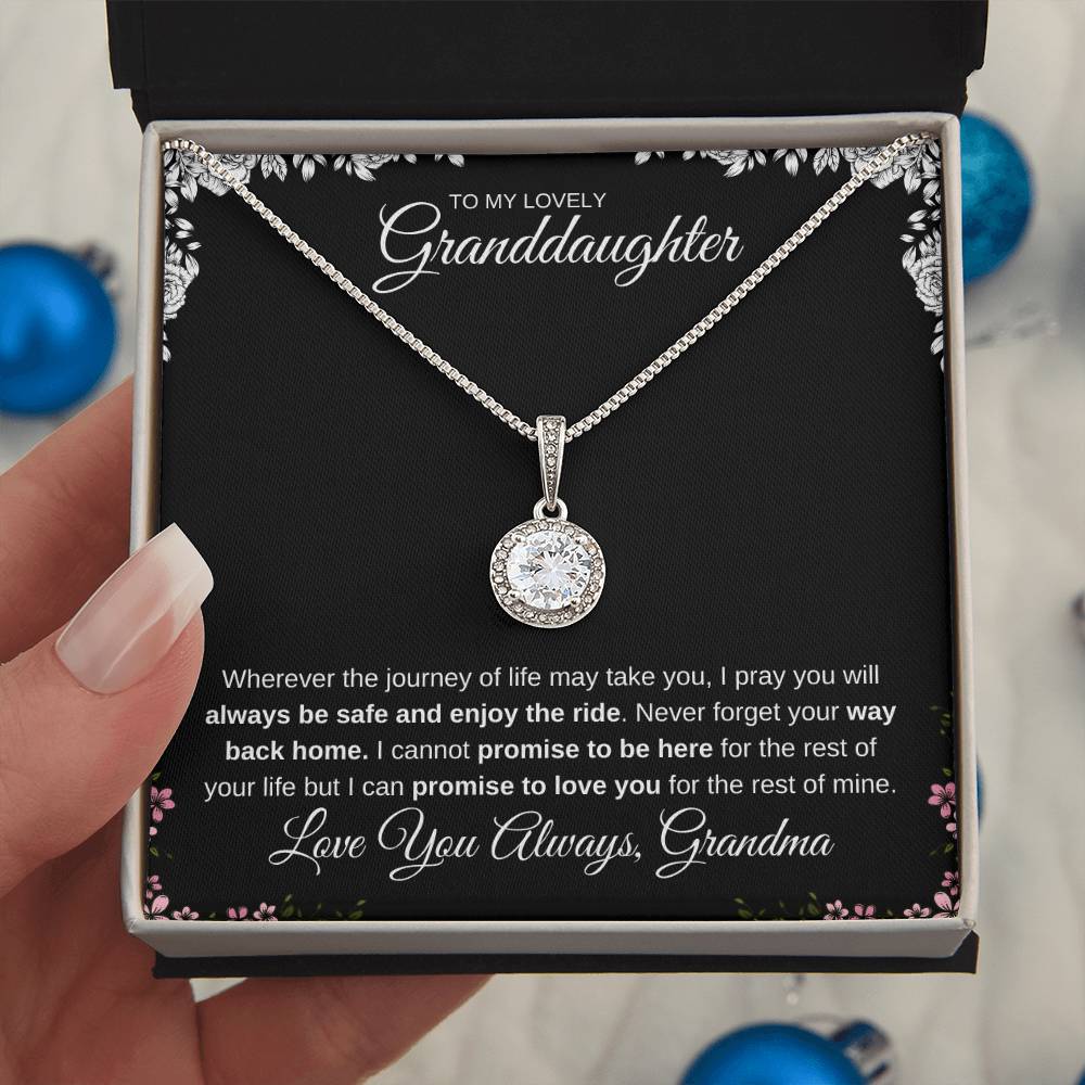 To My Lovely Granddaughter |  Eternal Hope Necklace | Birthday Gift