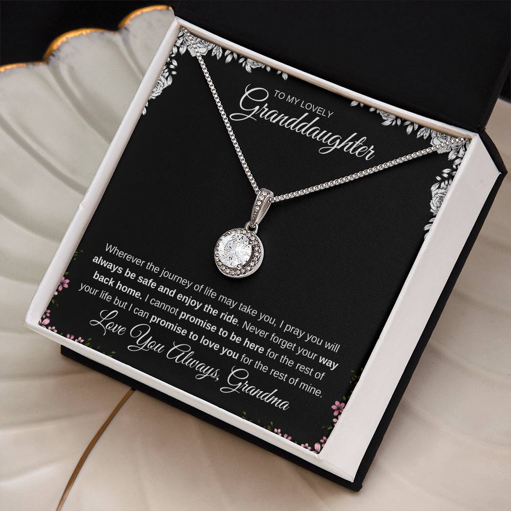 To My Lovely Granddaughter |  Eternal Hope Necklace | Birthday Gift