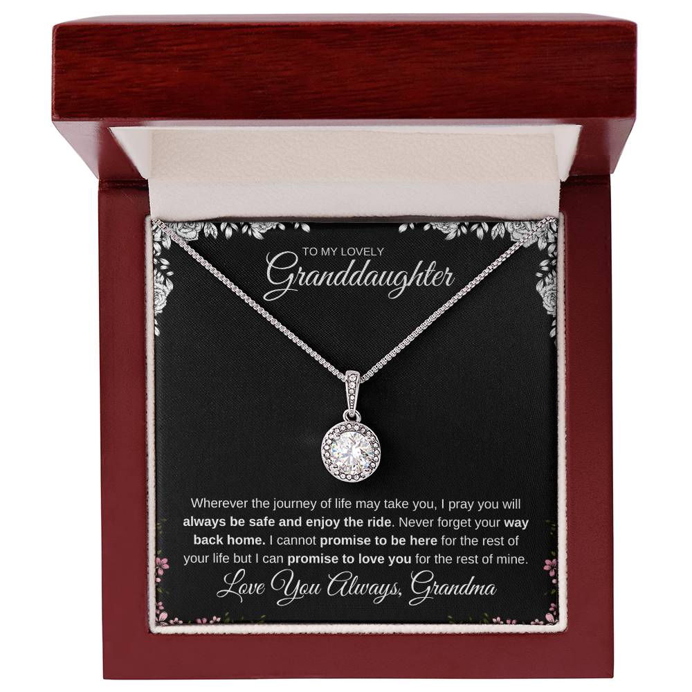 To My Lovely Granddaughter |  Eternal Hope Necklace | Birthday Gift