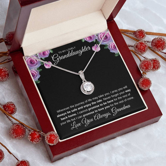 To My Granddaughter Necklace | Eternal Hope Necklace | Birthday Gift