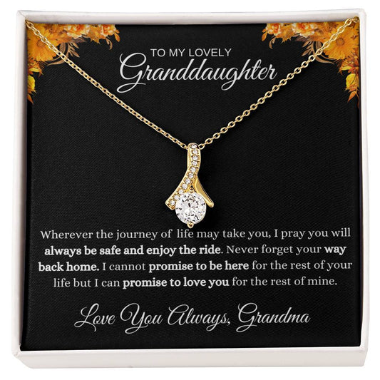 To My Granddaughter | Alluring Beauty Necklace