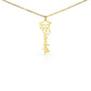 Name Necklace with Graduation Cap